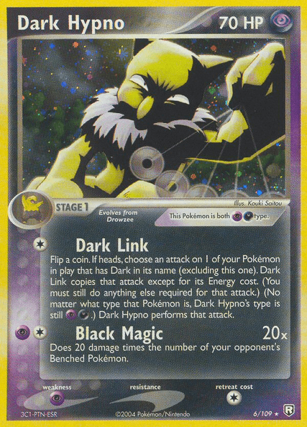 Dark Hypno Team Rocket Returns