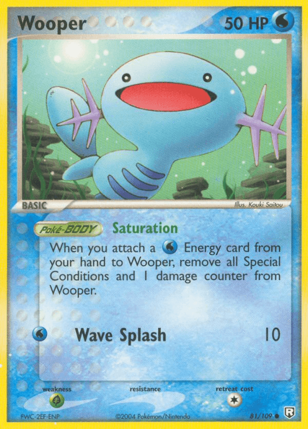 Wooper Team Rocket Returns