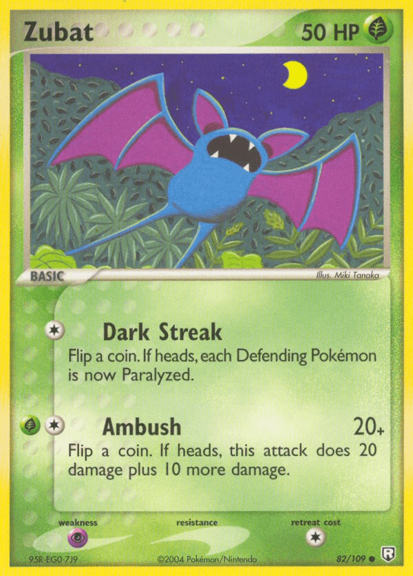 Zubat Team Rocket Returns