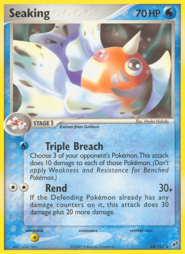 Seaking Deoxys