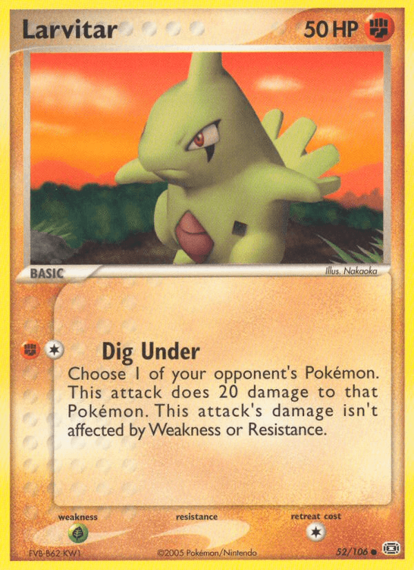 Larvitar Emerald