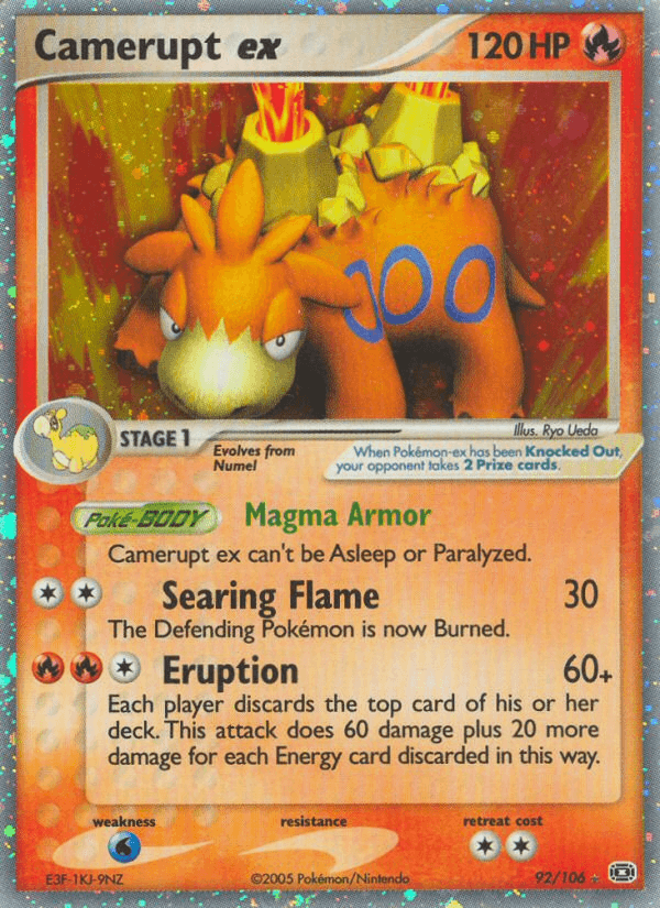 Camerupt ex Emerald