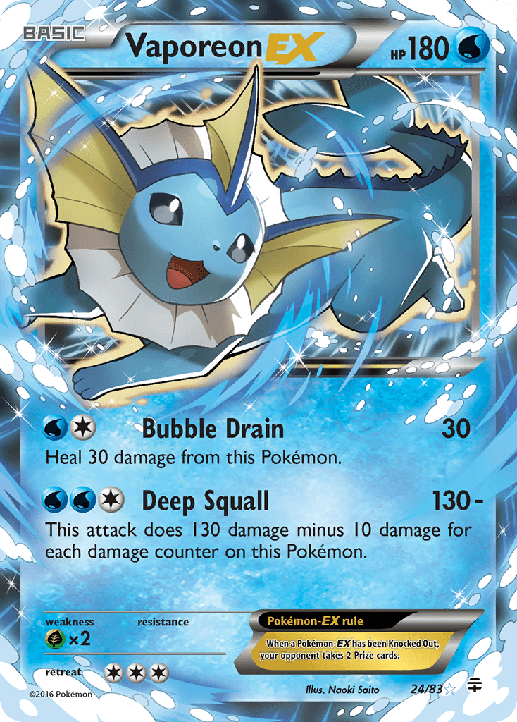 Vaporeon-EX Generations