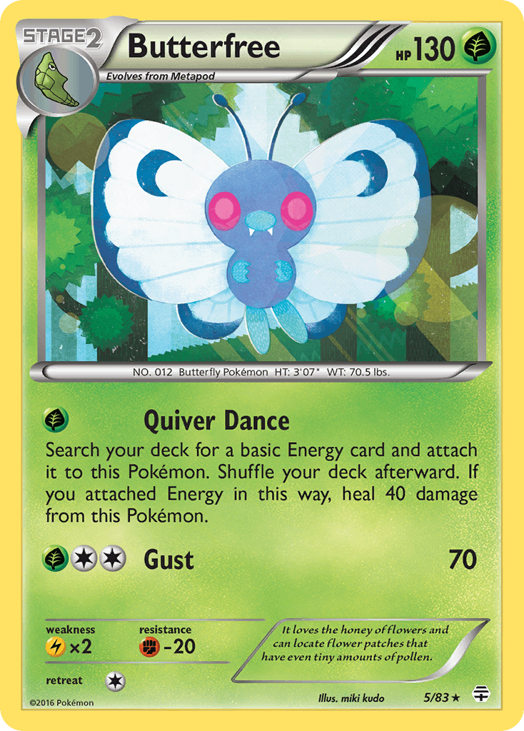 Butterfree Generations
