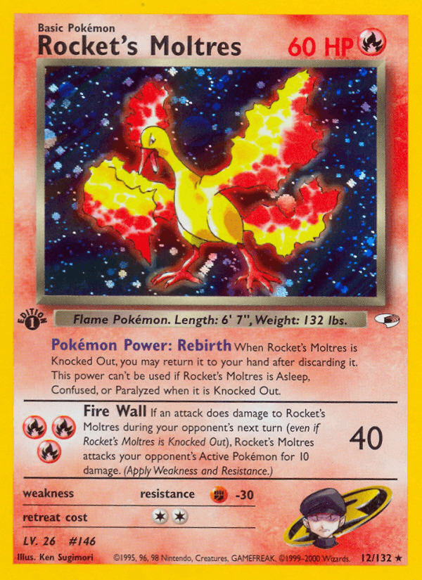 Rocket's Moltres Gym Heroes
