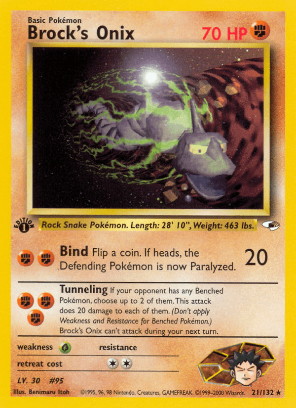 Brock's Onix Gym Heroes