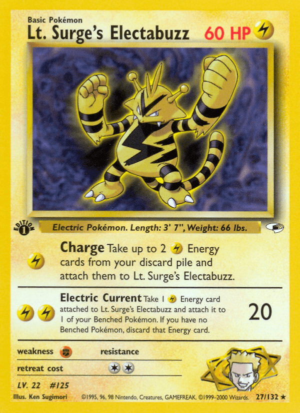 Lt. Surge's Electabuzz Gym Heroes