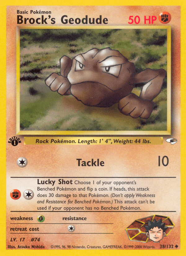 Brock's Geodude Gym Heroes