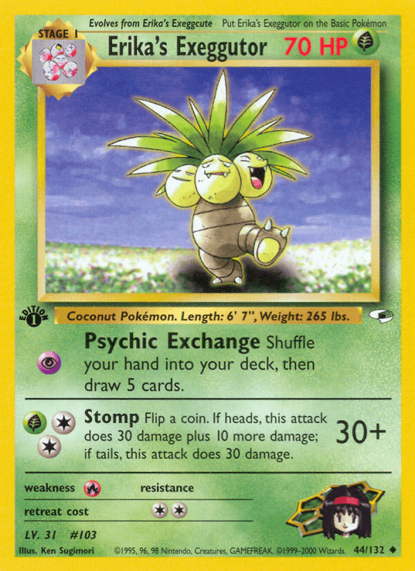 Erika's Exeggutor Gym Heroes