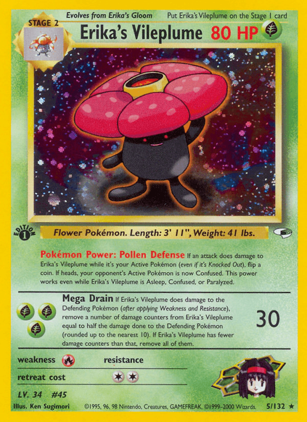 Erika's Vileplume Gym Heroes