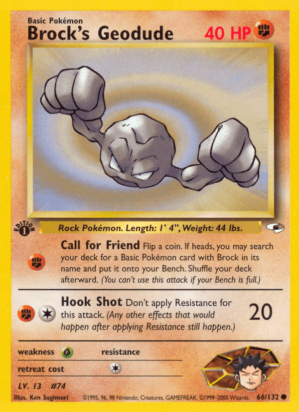 Brock's Geodude Gym Heroes