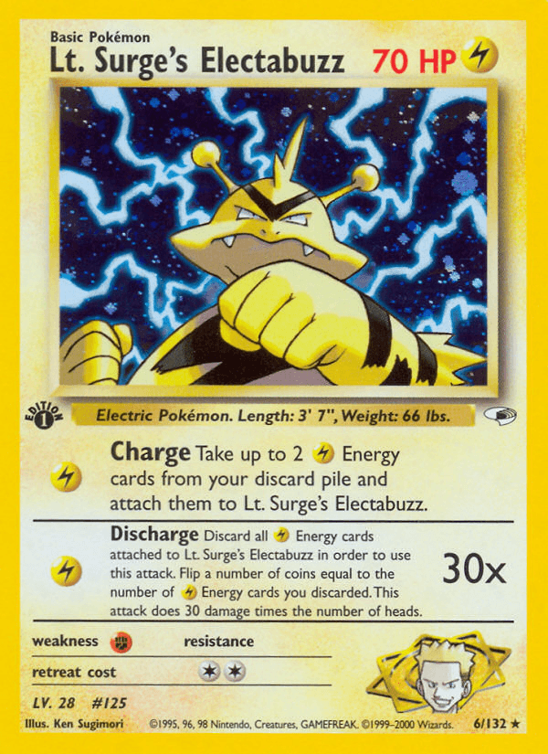 Lt. Surge's Electabuzz Gym Heroes