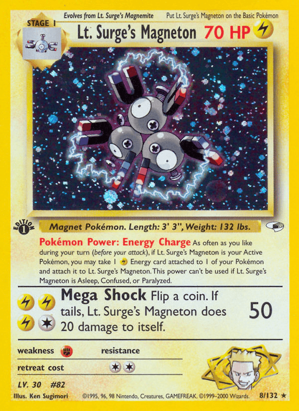 Lt. Surge's Magneton Gym Heroes