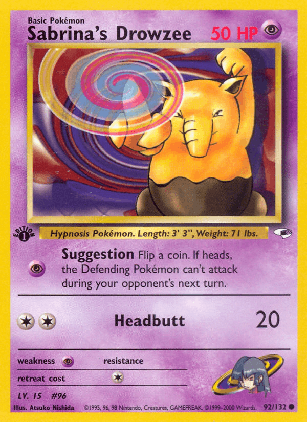 Sabrina's Drowzee Gym Heroes