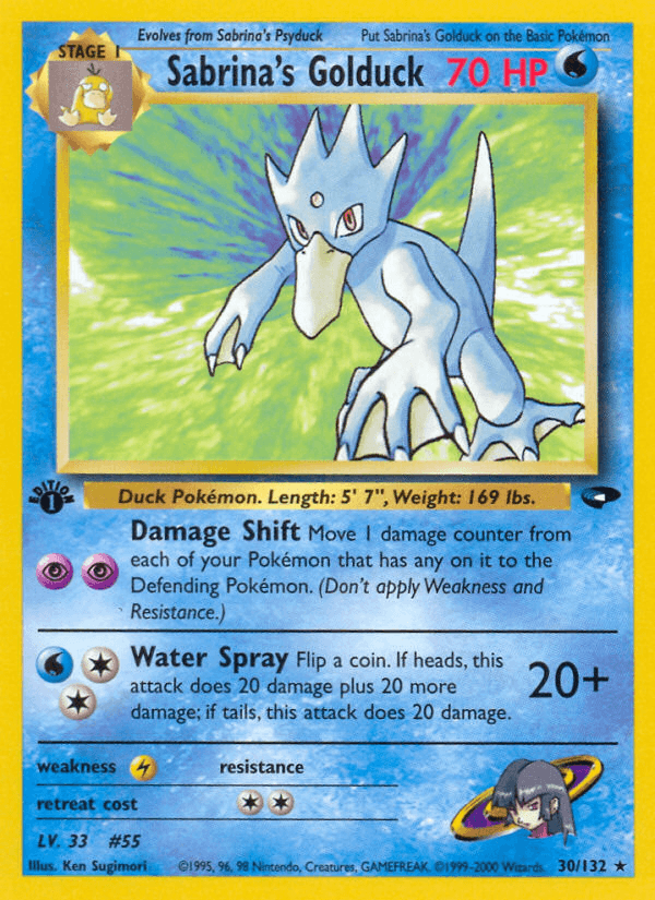 Sabrina's Golduck Gym Challenge