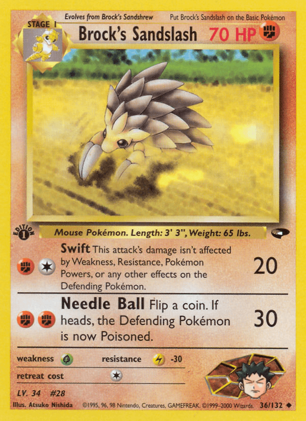 Brock's Sandslash Gym Challenge