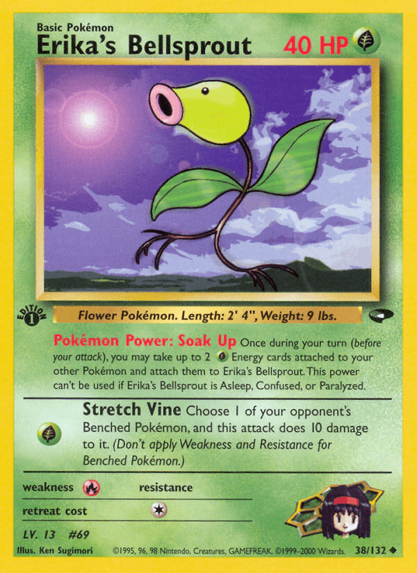 Erika's Bellsprout Gym Challenge