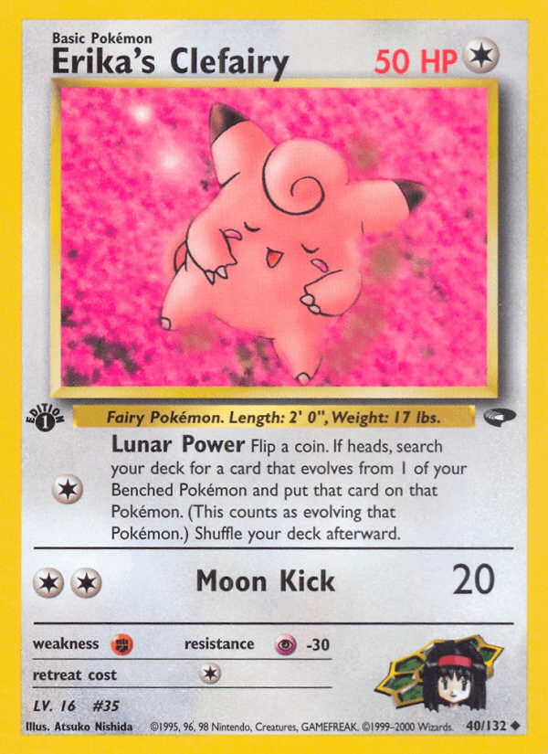 Erika's Clefairy Gym Challenge