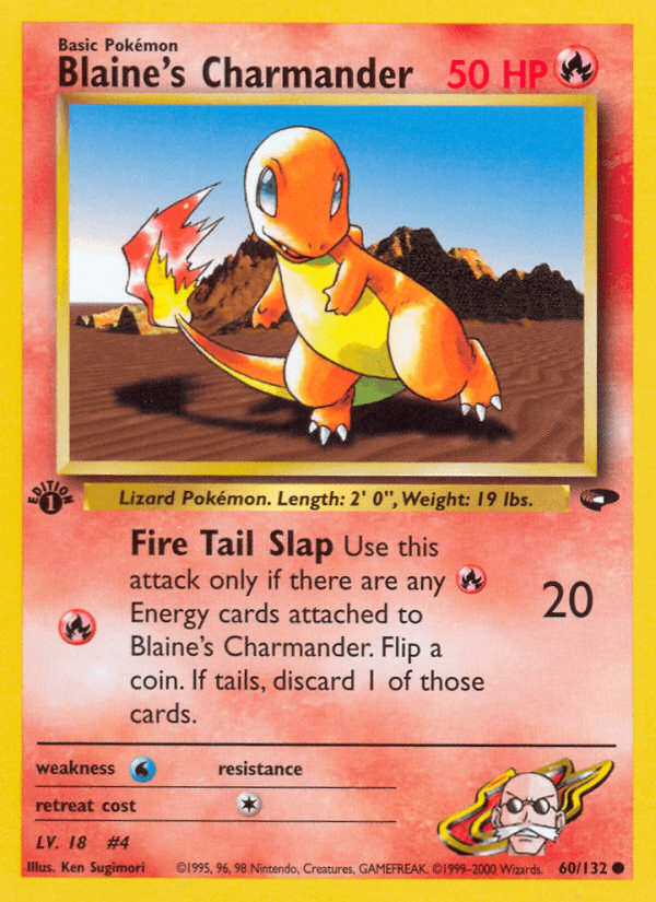 Blaine's Charmander Gym Challenge