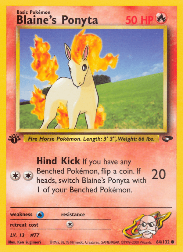 Blaine's Ponyta Gym Challenge