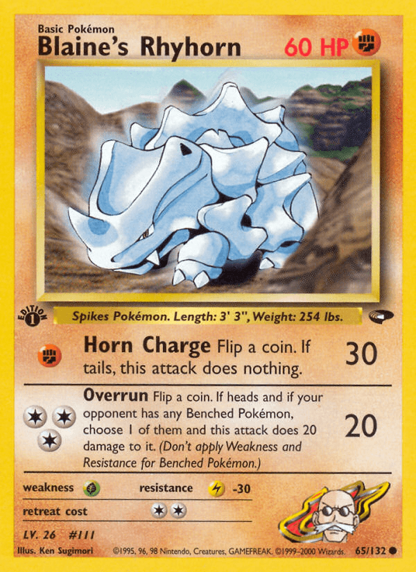 Blaine's Rhyhorn Gym Challenge