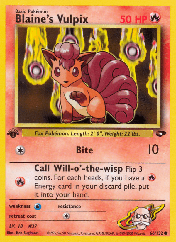 Blaine's Vulpix Gym Challenge