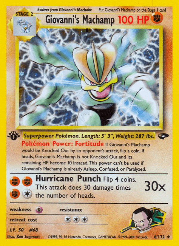 Giovanni's Machamp Gym Challenge