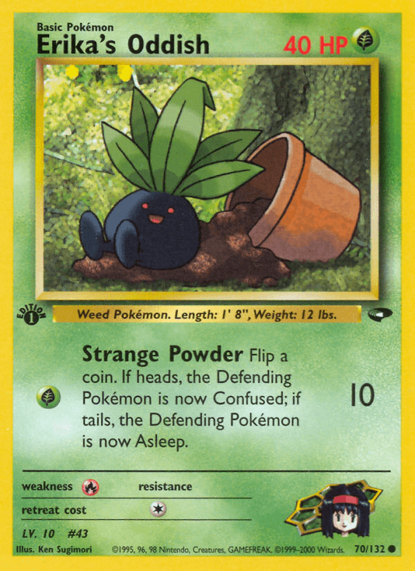 Erika's Oddish Gym Challenge