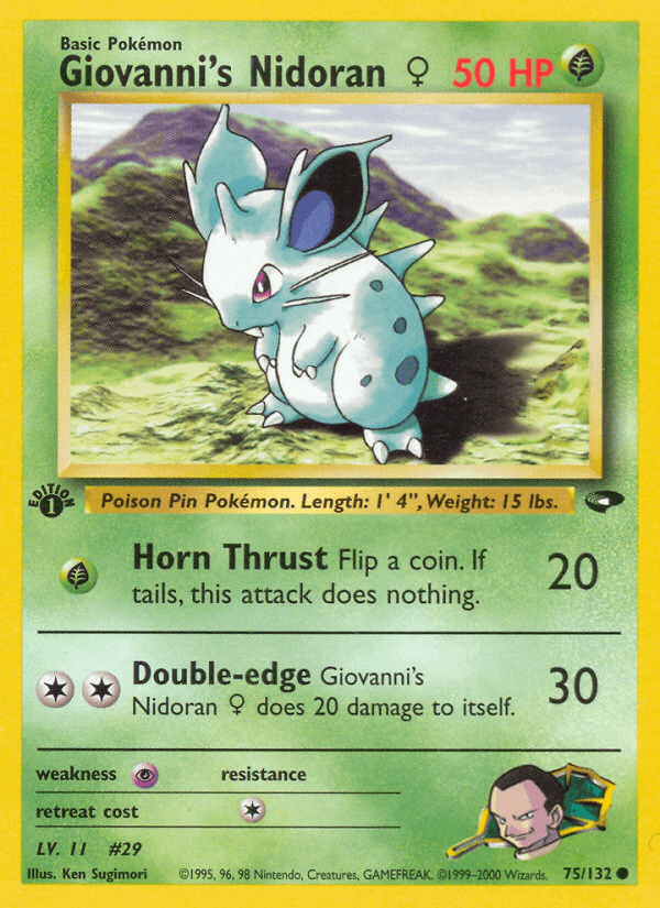Giovanni's Nidoran ♀ Gym Challenge