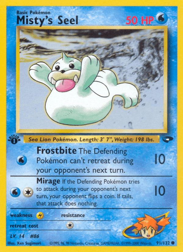 Misty's Seel Gym Challenge