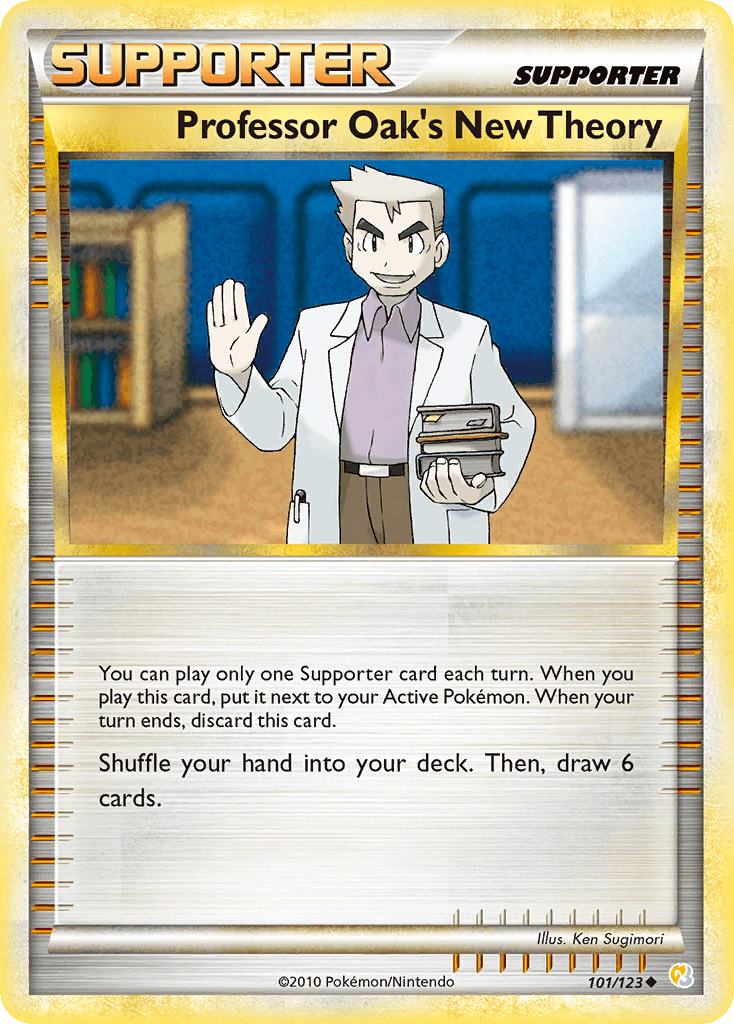 Professor Oak's New Theory HeartGold & SoulSilver