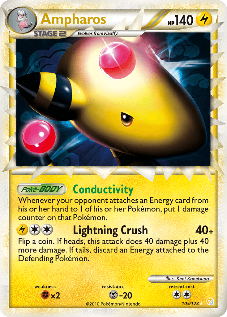 Ampharos HeartGold & SoulSilver