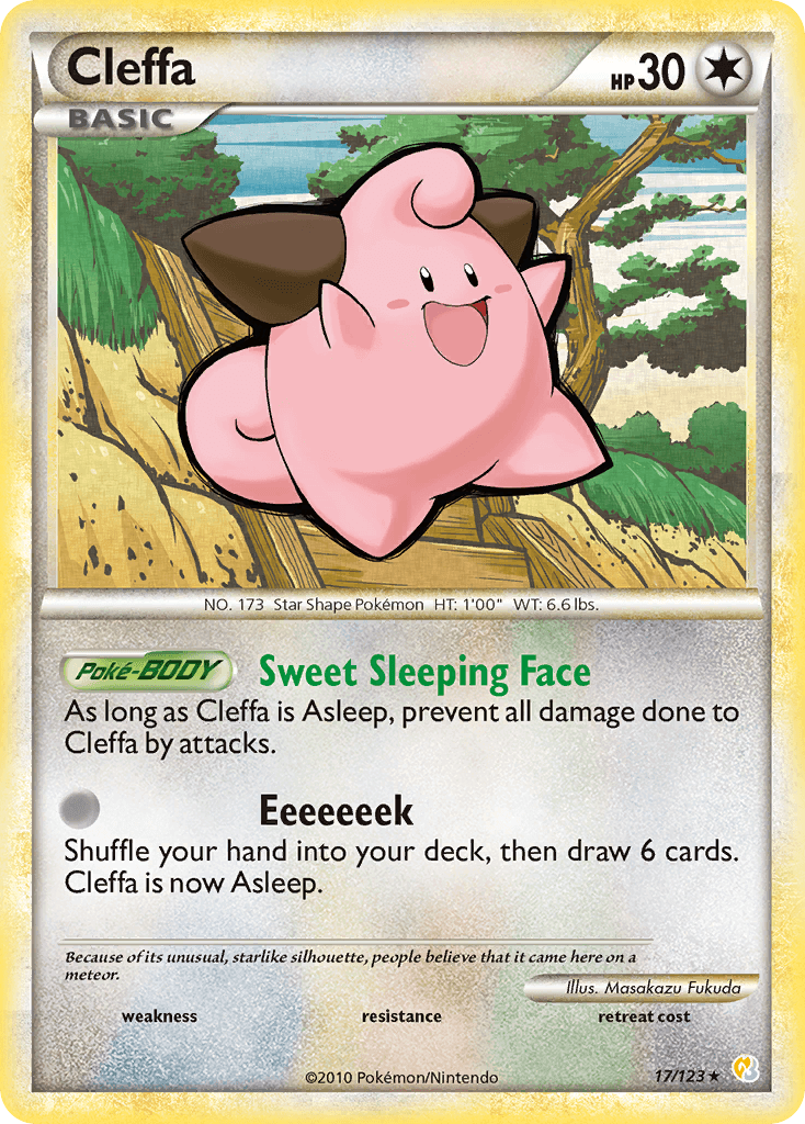 Cleffa HeartGold & SoulSilver