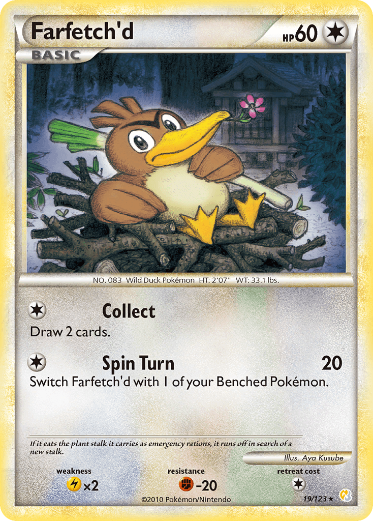 Farfetch'd HeartGold & SoulSilver