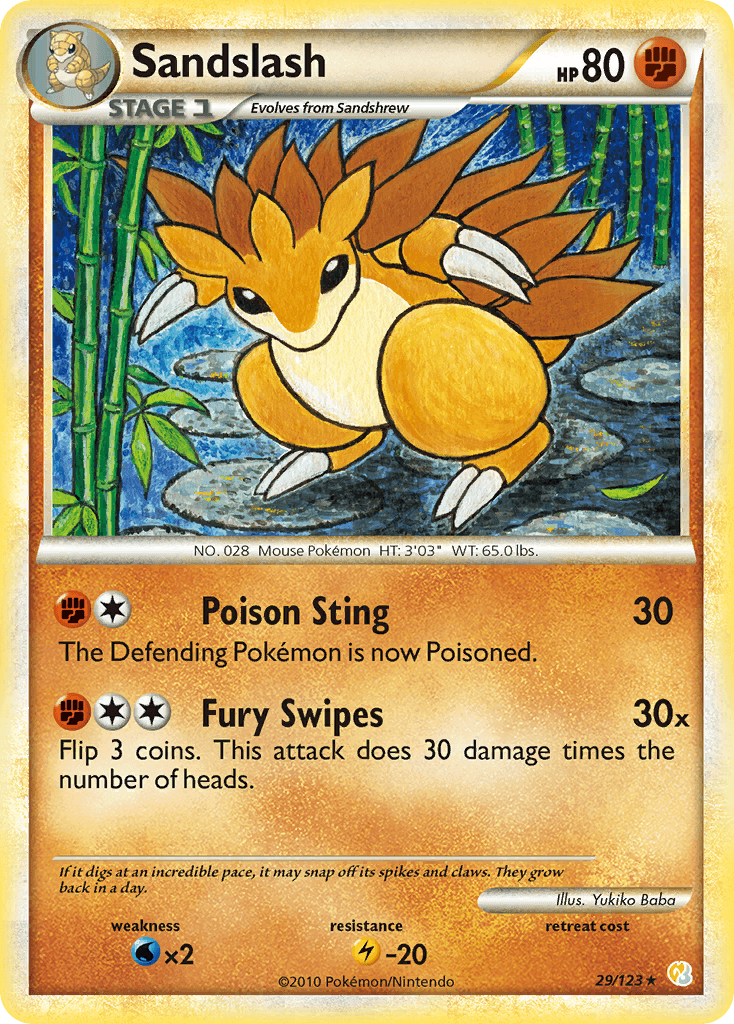 Sandslash HeartGold & SoulSilver