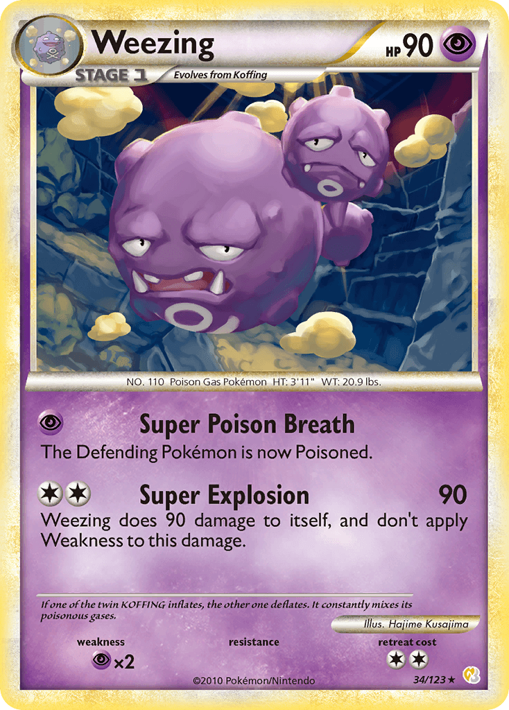 Weezing HeartGold & SoulSilver