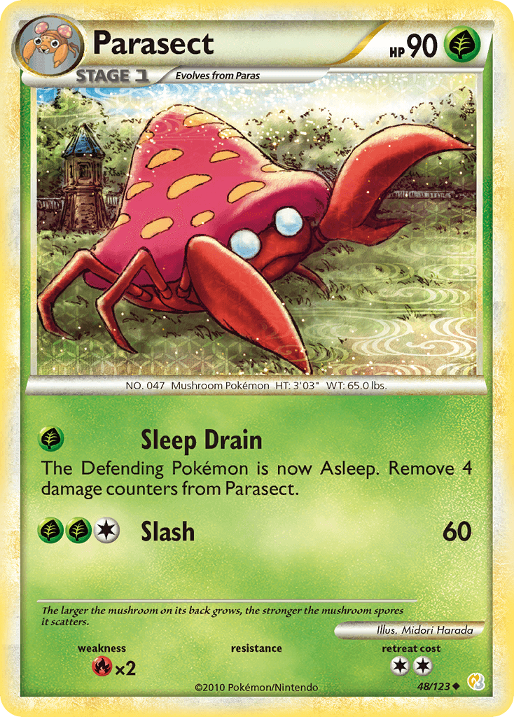 Parasect HeartGold & SoulSilver