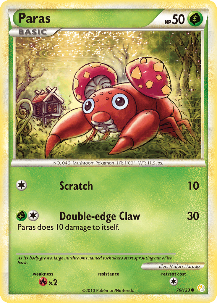 Paras HeartGold & SoulSilver