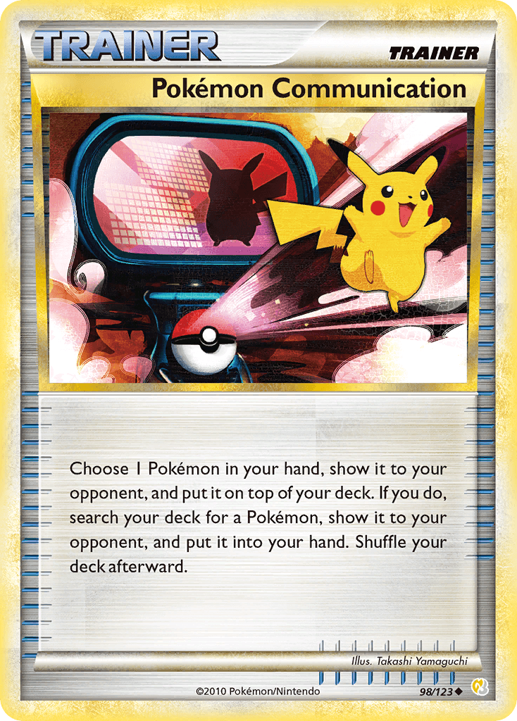 Pokémon Communication HeartGold & SoulSilver
