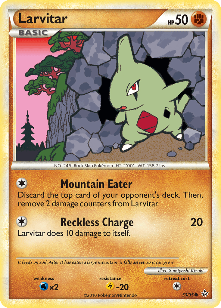 Larvitar HS—Unleashed
