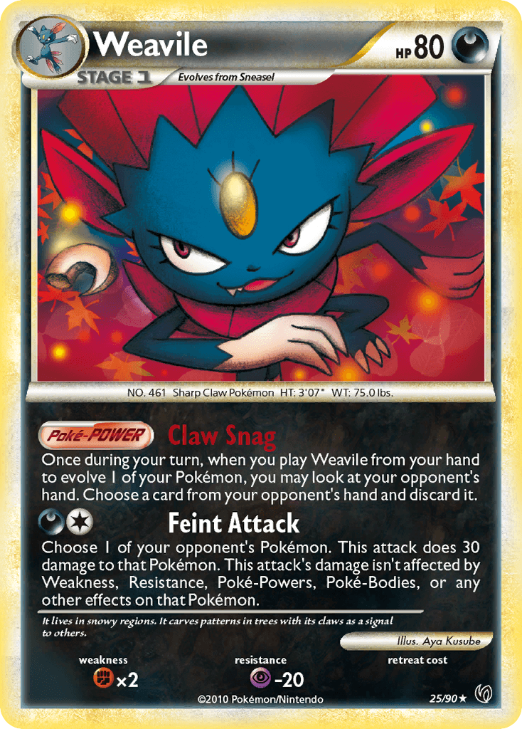 Weavile HS—Undaunted