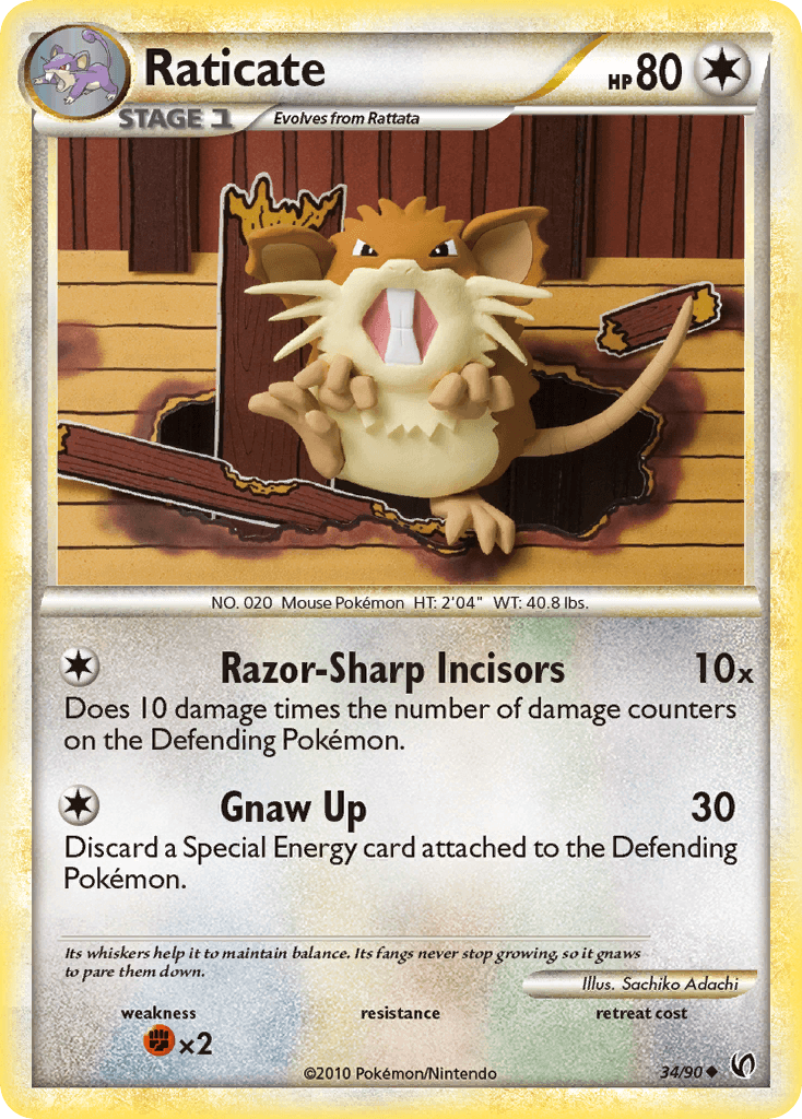 Raticate HS—Undaunted