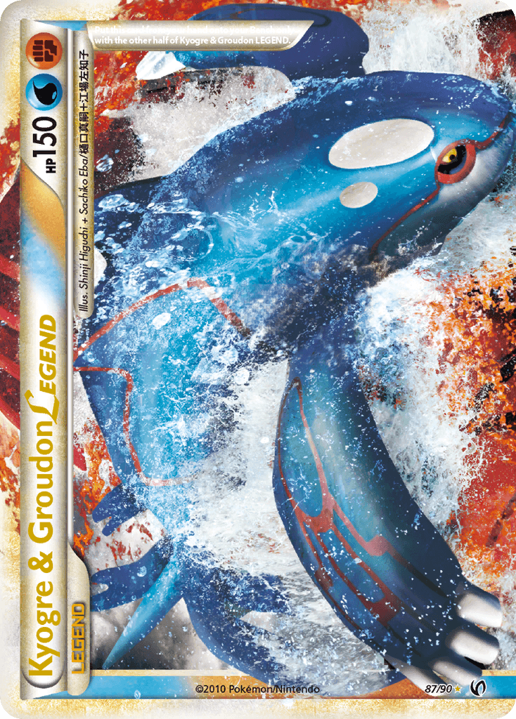 Kyogre & Groudon LEGEND HS—Undaunted