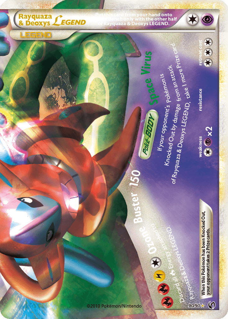 Rayquaza & Deoxys LEGEND HS—Undaunted