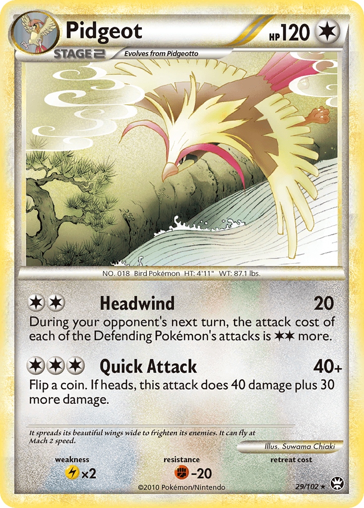 Pidgeot HS—Triumphant
