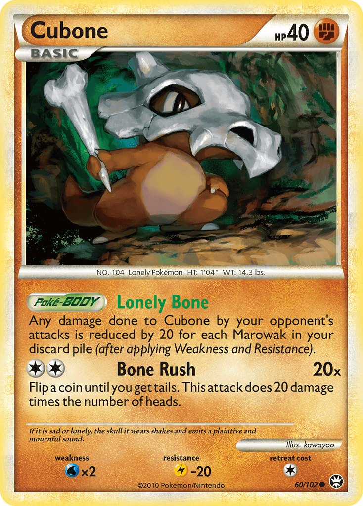 Cubone HS—Triumphant