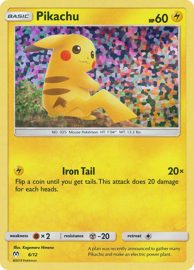 Pikachu McDonald's Collection 2019