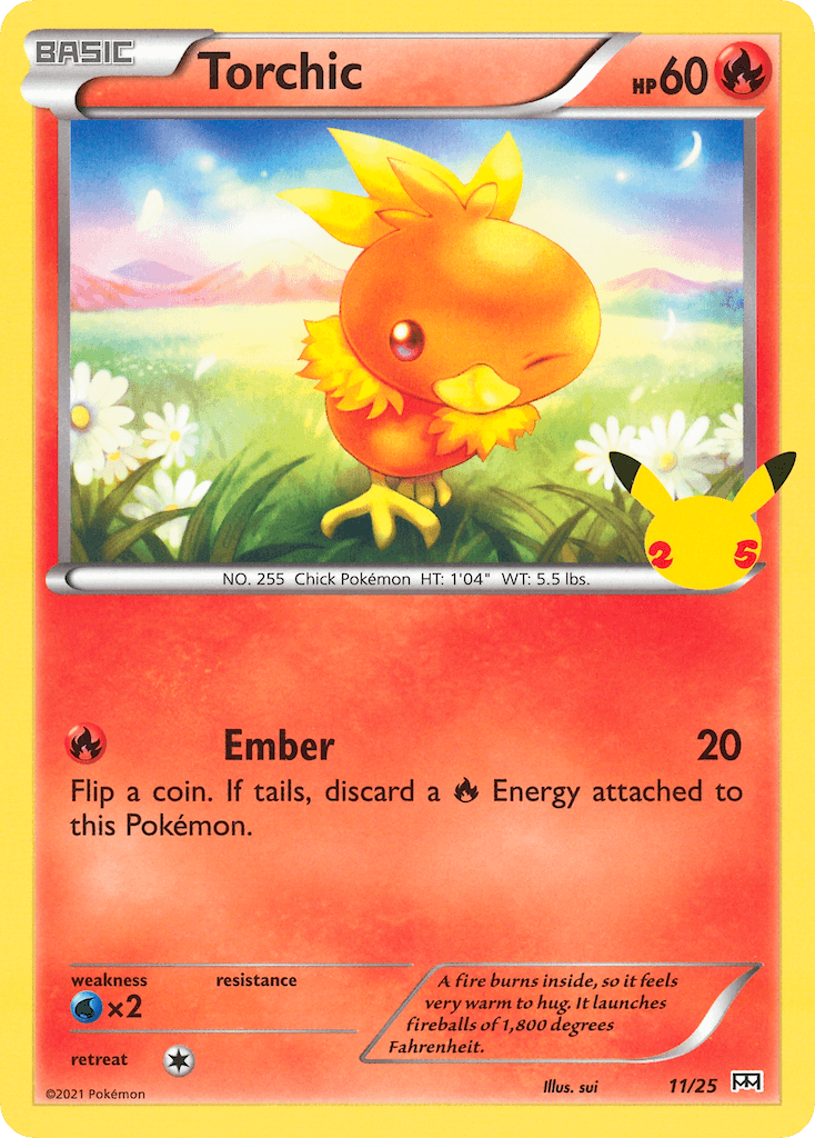 Torchic McDonald's Collection 2021
