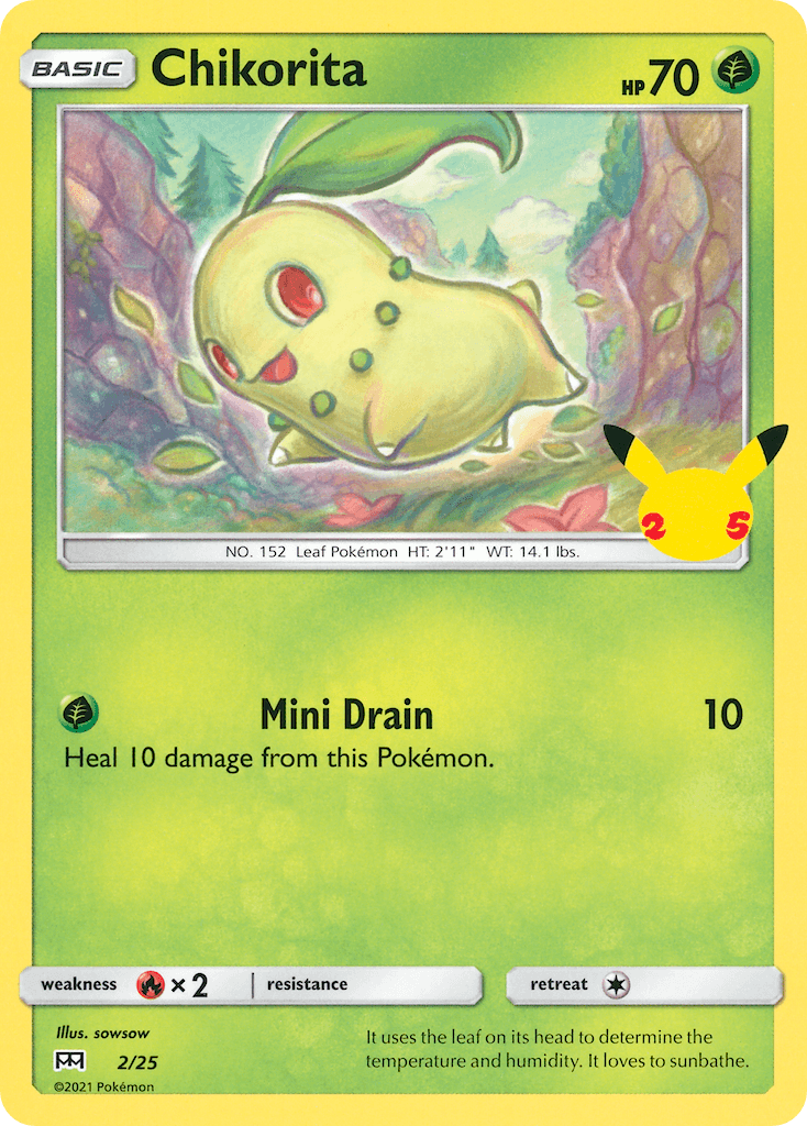 Chikorita McDonald's Collection 2021