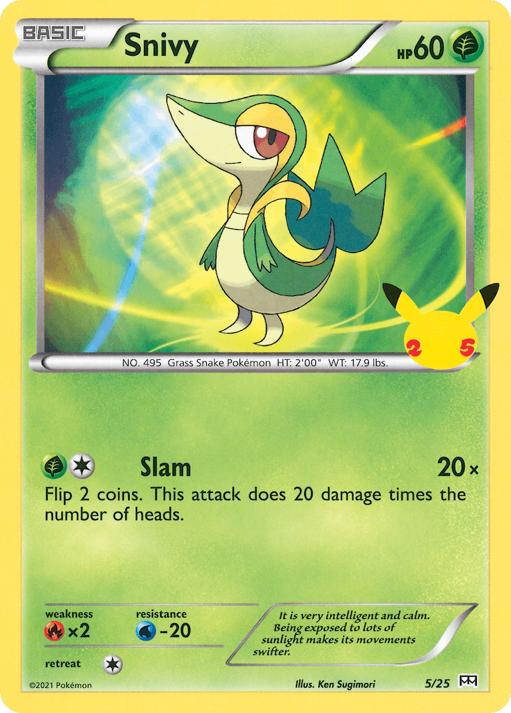 Snivy McDonald's Collection 2021